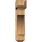 Ekena Millwork Westlake Craftsman Smooth Bracket w/ Offset Brace, Western Red Cedar, 7 1/2"W x 32"D x 32"H BKT0806X32X32WTL04SWR - alternate 4